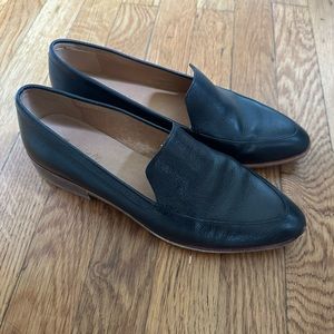 Madewell The Frances Loafer in true black women's size 9.5